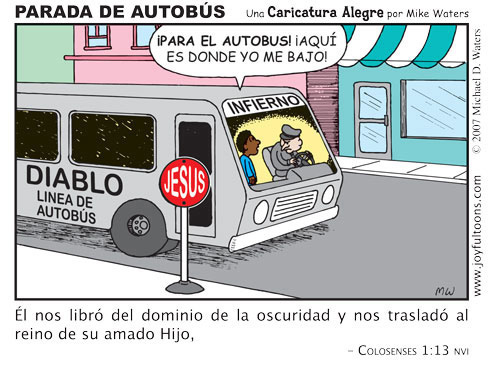 Parada de Autobús - Colosenses 1:13