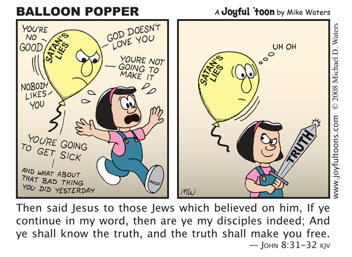 Balloon Popper - John 8:31-32