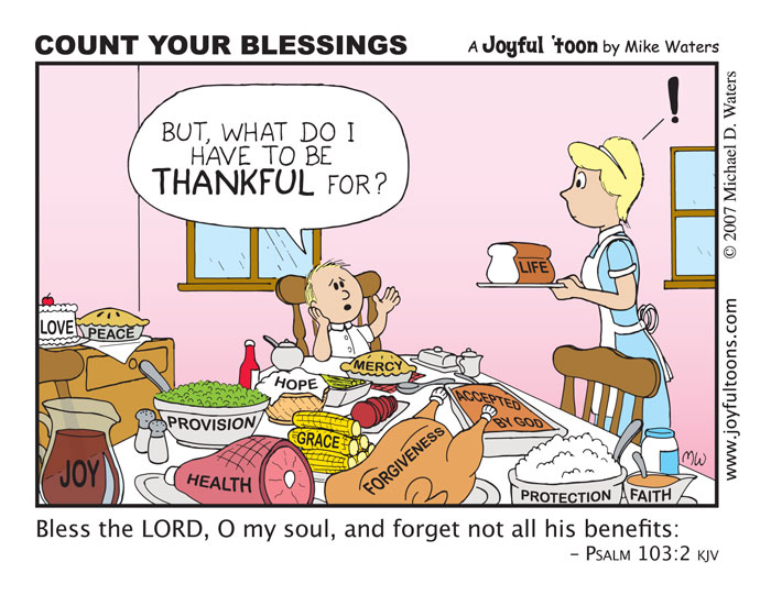 Count Your Blessings - Psalm 103:2