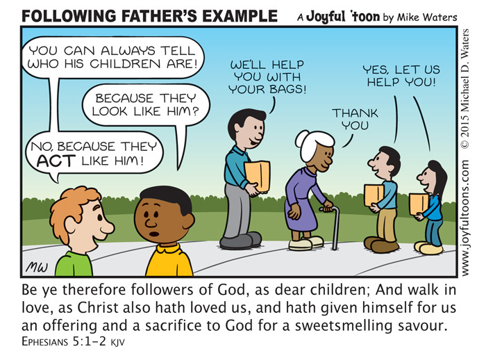 Following Father's Example - Ephesians 5:1-2