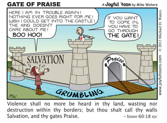 Gate of Praise - Isaiah 60:18