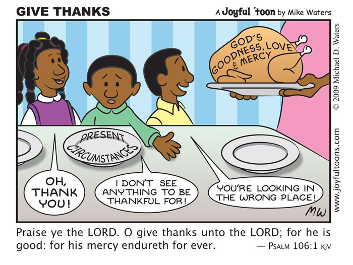 Give Thanks - Psalm 106:1