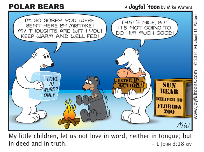 Polar Bears - 1 John 3:18