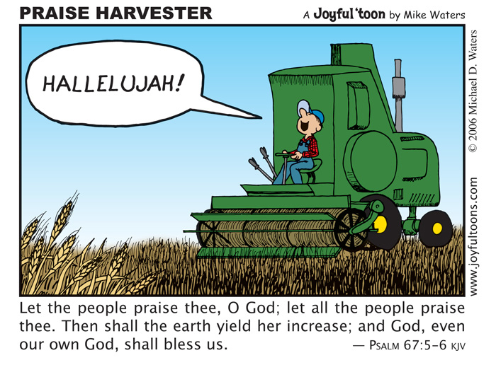 Praise Harvester - Psalm 67:5-6