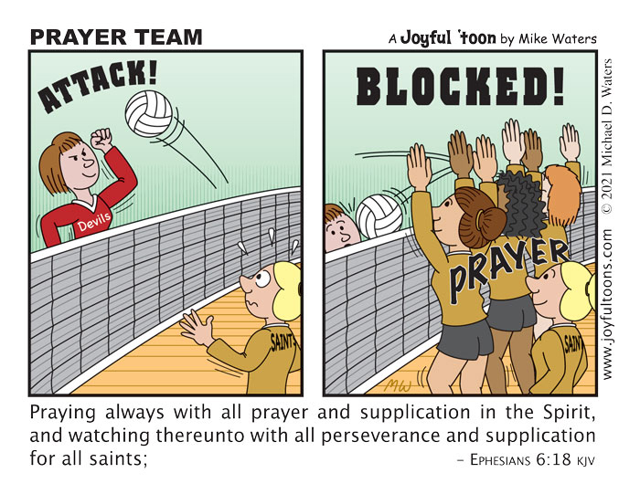 Prayer Team - Ephesians 6:18