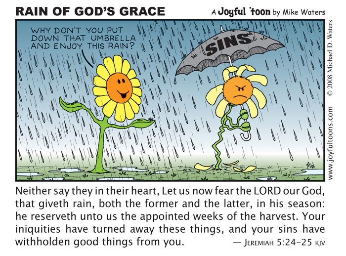 Rain of God's Grace - Jeremiah 5:24-25