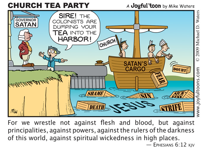 Church Tea Party - Ephesians 6:12