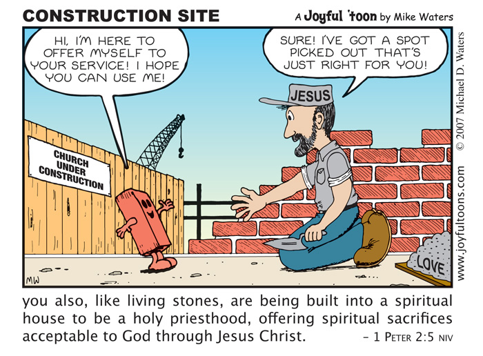 Construction Site - 1 Peter 2:5