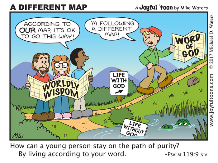 A Different Map - Psalm 119:9