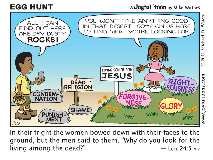 Egg Hunt - Luke 24:5
