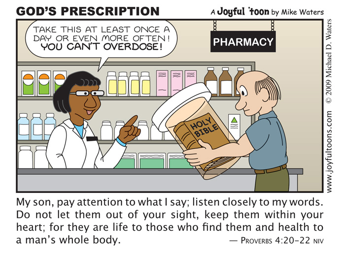God\'s Prescription - Proverbs 4:20-22