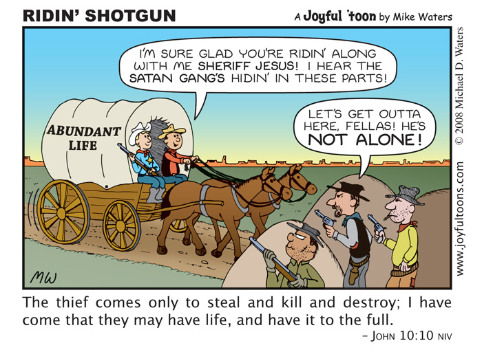 Ridin' Shotgun - John 10:10