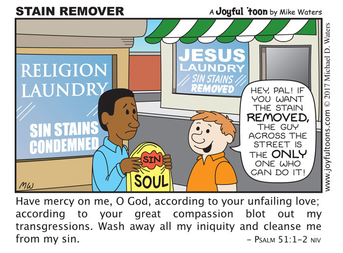 Stain Remover - Psalm 51:1-2