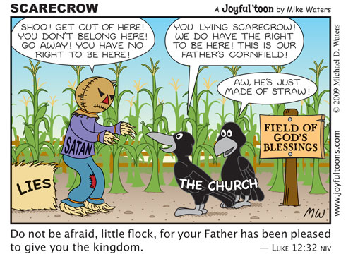 The original "Scarecrow" cartoon